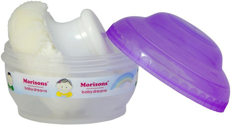 Morisons Baby Dreams powder puff(Purple)