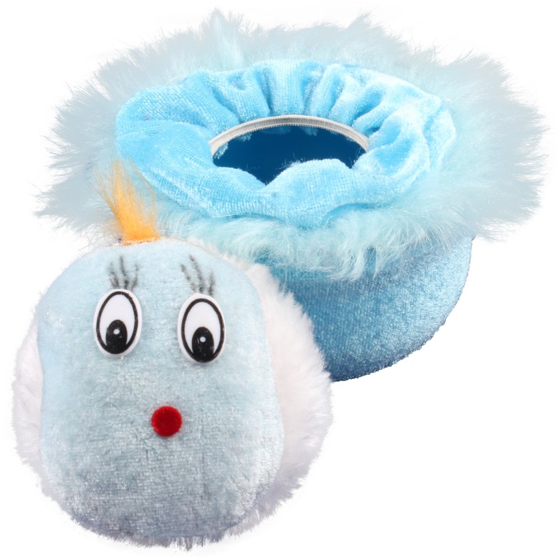 Ole Baby Furry Friend Pop Out Powder Puff(Blue)