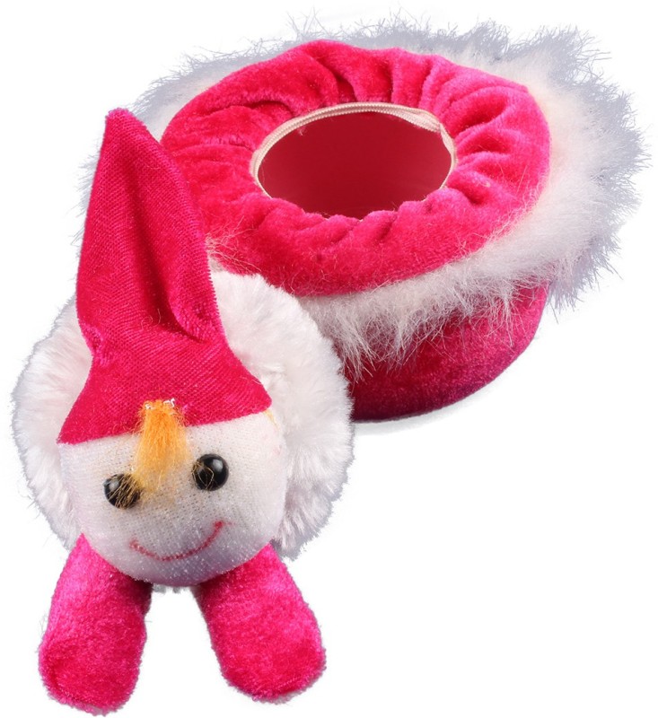 Ole Baby Furry Friend Pop Out Powder Puff(Pink)