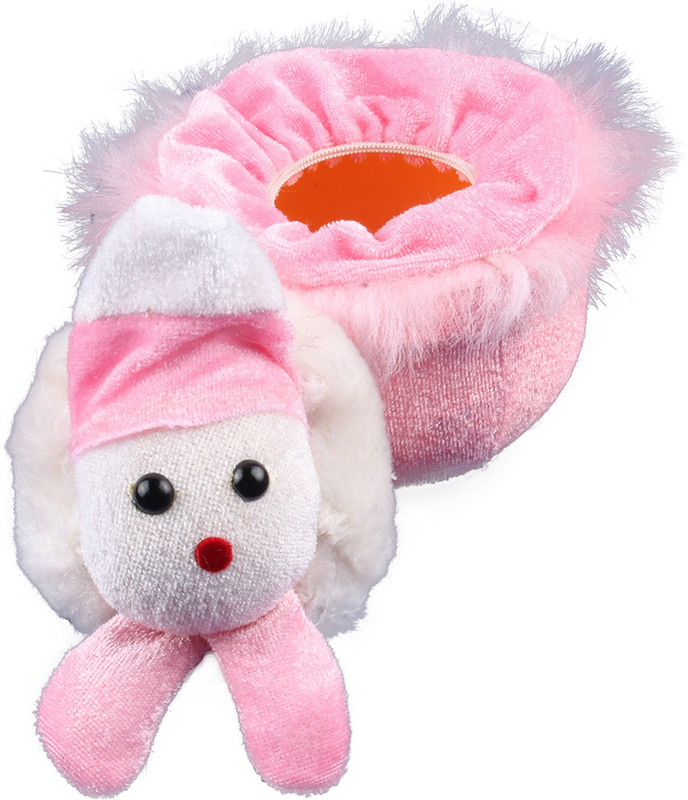 Ole Baby Furry Friend Pop Out Powder Puff(Light Pink)