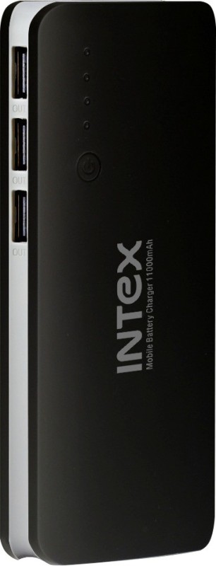 Intex IT-PB11K 11000 mAh Power Bank(Black, Lithium-ion)