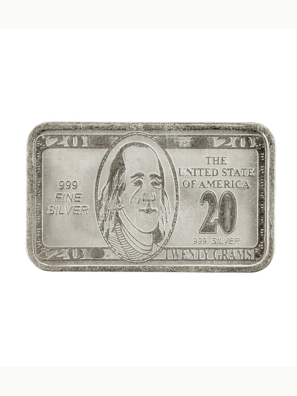 Jewel99 Dollar Silver Silver Bar