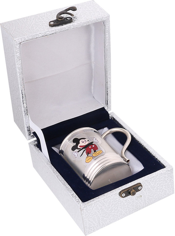 Osasbazaar Mickey Mouse Cup - Purity Certified Silver Utensil
