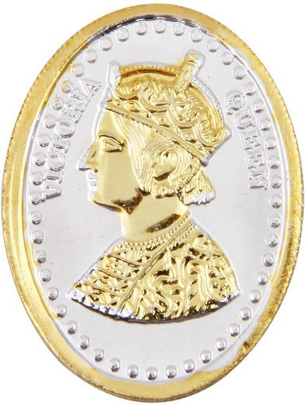 Jewel99 Queen Victoria 24 KT Gold Plated Coin