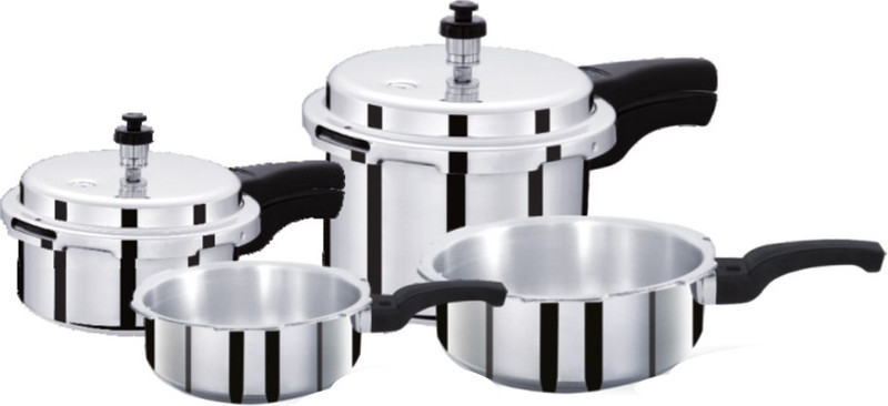 Surya Accent 1 L, 4 L, 3 L, 2 L Pressure Cooker(Aluminium)