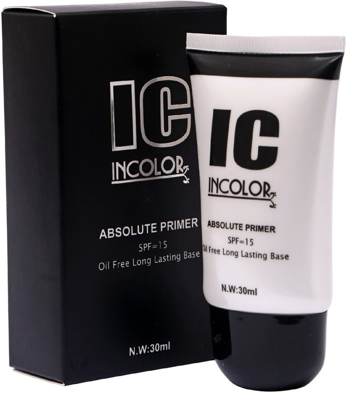 Incolor Absolute Oil Free Long Lasting Base Primer - 30 ml(Transparent)