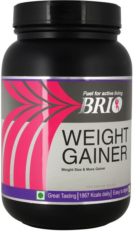 Brio Weight Gainer Weight Gainers/Mass Gainers(1.5 kg, Banana)