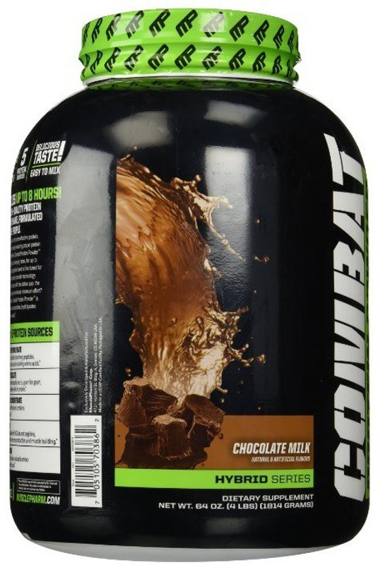 MusclePharm Combat Whey Protein(1814 g, Milk Chocolate) RS.4945 (27.00% Off) - Flipkart