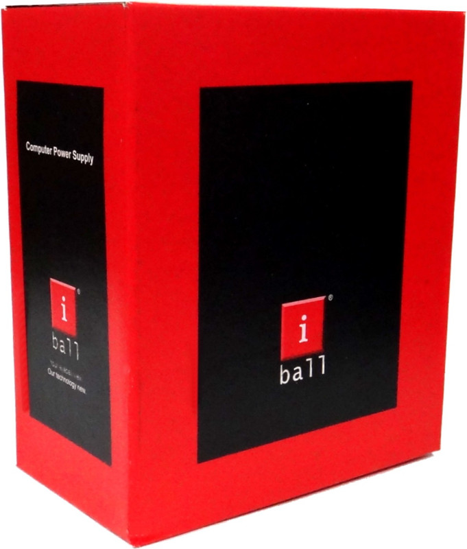 Iball 450W Computer Power Supply PPS-255 450 Watts PSU