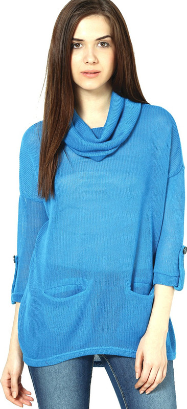 Vero Moda Turtle Neck Solid Women Pullover