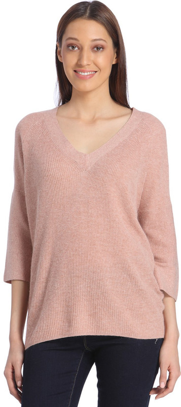 Vero Moda V-neck Solid Women Pullover