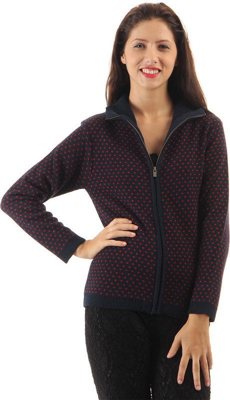 Pepe Jeans Turtle Neck Printed Women Pullover