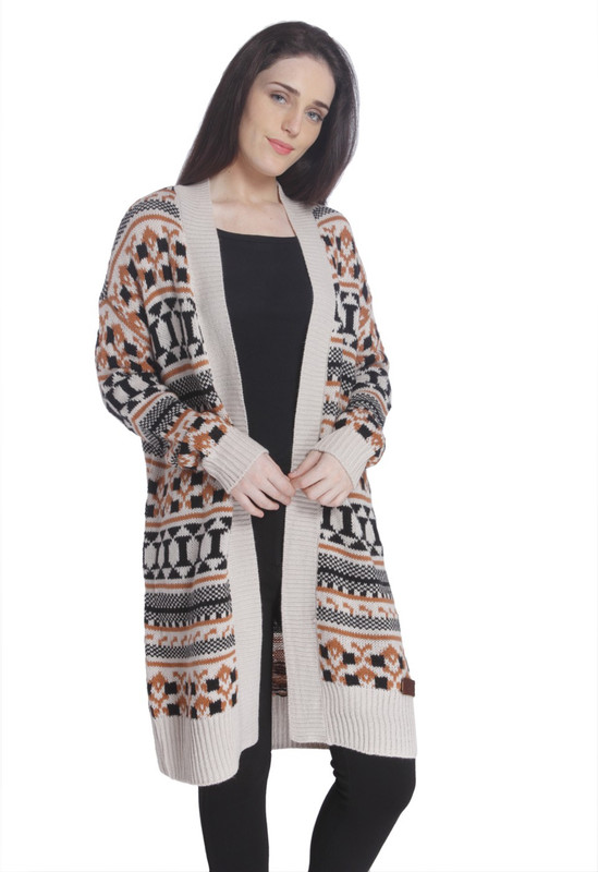Vero Moda V-neck Geometric Print Women Pullover