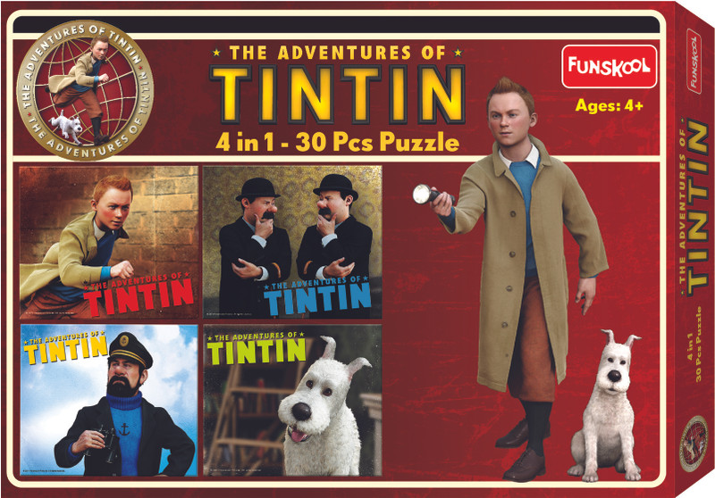 Funskool Tin Tin 4 in 1(1 Pieces)