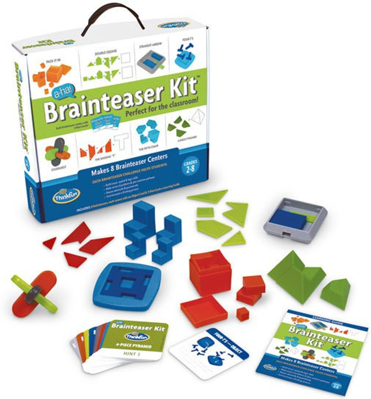 ThinkFun Aha! Brainteaser Kit(1 Pieces)