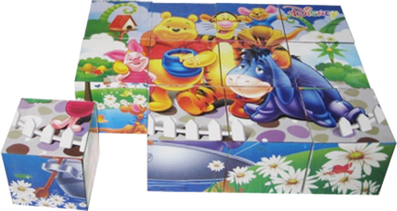 Playwell Winnie the Pooh Cube Puzzle(12 Pieces)