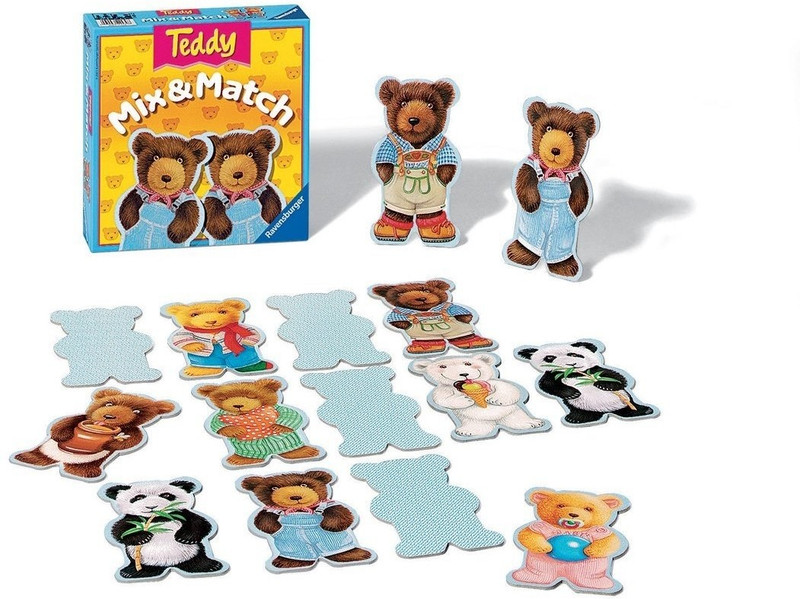 Ravensburger Teddy Mix and Match(24 Pieces)