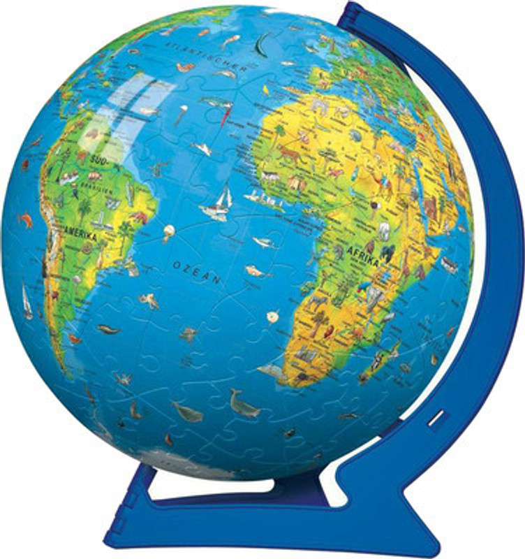 Ravensburger Children's World Globe(180 Pieces)