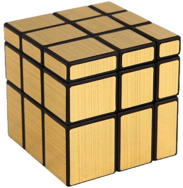 Vaniha Mirror Cube Golden(10 Pieces)