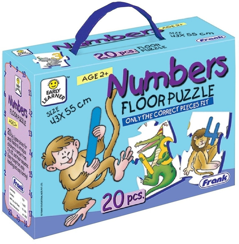 Frank Numbers Floor Puzzle(20 Pieces)