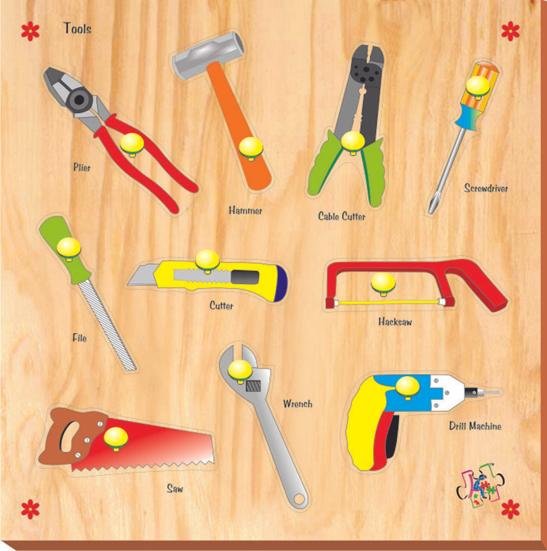 Kinder Creative Tools Tray(10 Pieces)