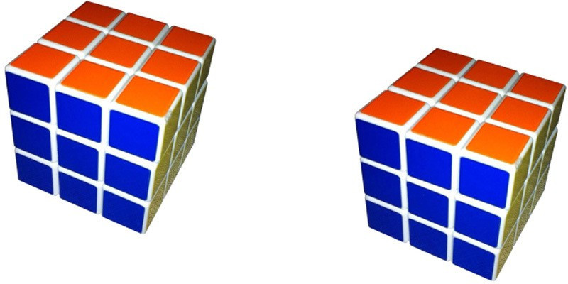 Turban Toys Amazing Puzzle Cube - Set Of 2(2 Pieces)