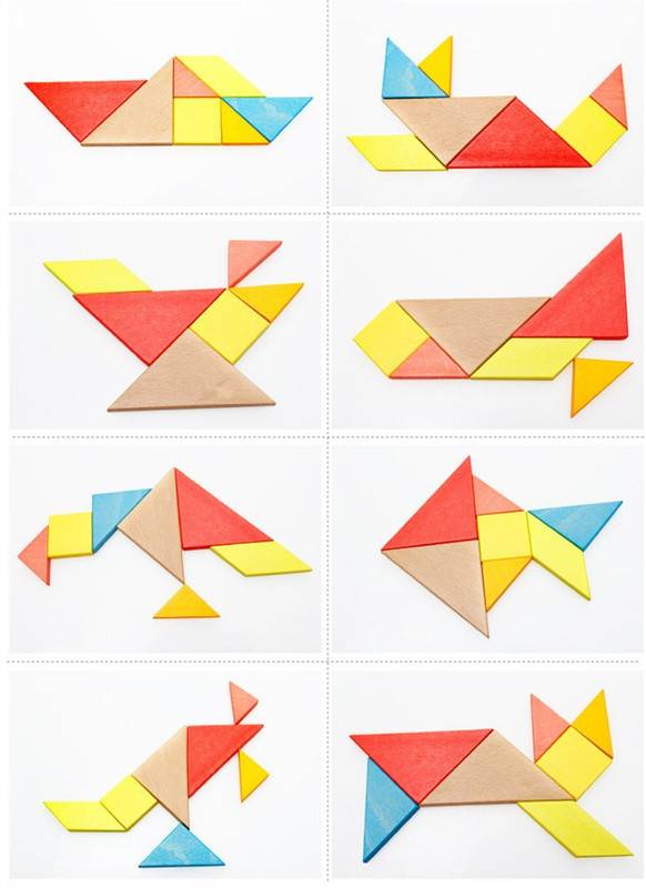 Mayatra's Creative Educational Tangram Puzzle(1 Pieces)