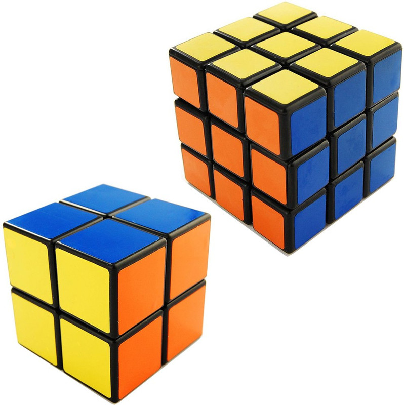 Taxton Shengshou 2x2 and 3x3 Speed Cube Black Combo(2 Pieces)