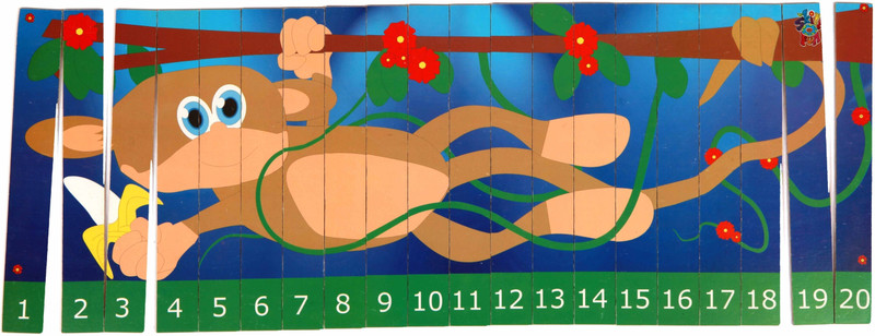 Skillofun My Long Puzzle-Numbers(1 Pieces)