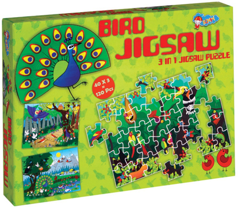 Sunny New Jigsaw Bird(120 Pieces)