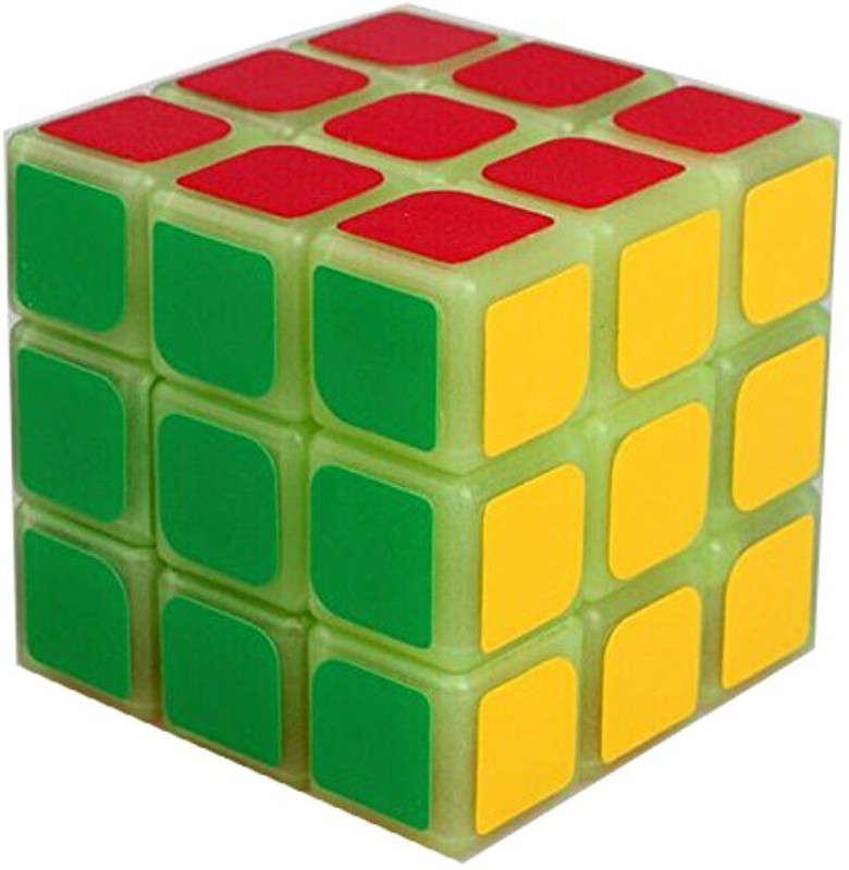 Stylezit Luminous 3x3x3 Magic Speed Cube - Glow In Dark(1 Pieces)
