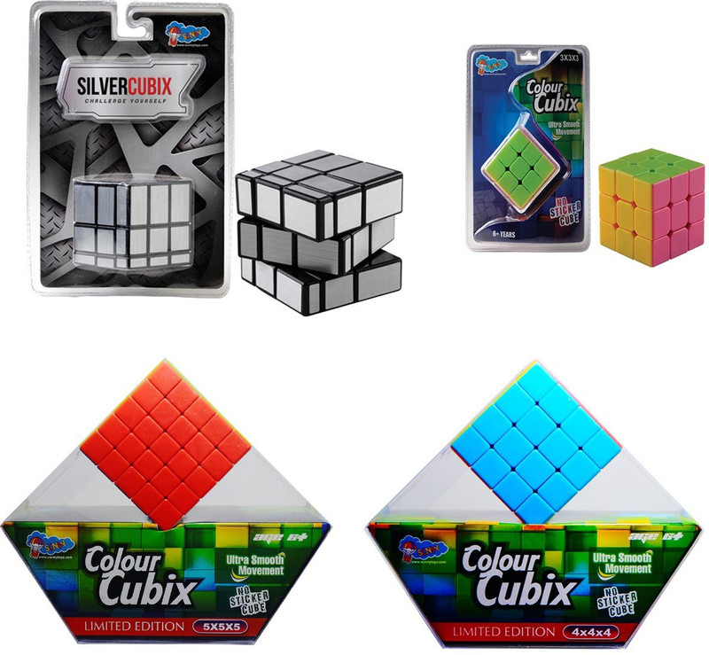 Sunny Super Smooth Cubix Combo(4 Pieces)