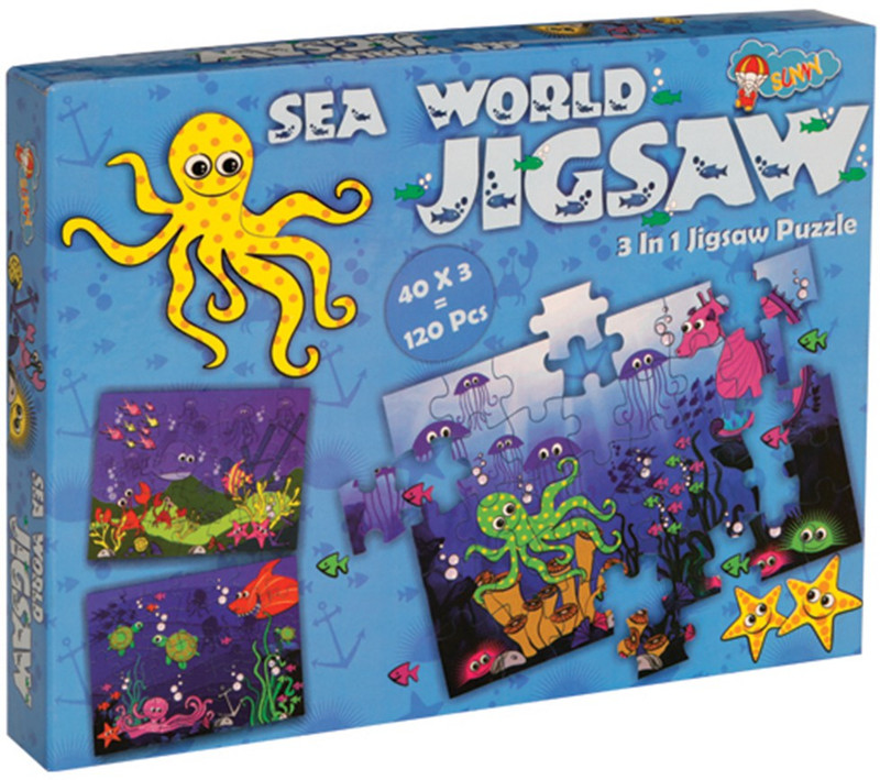 Sunny New Jigsaw Sea Saw(120 Pieces)