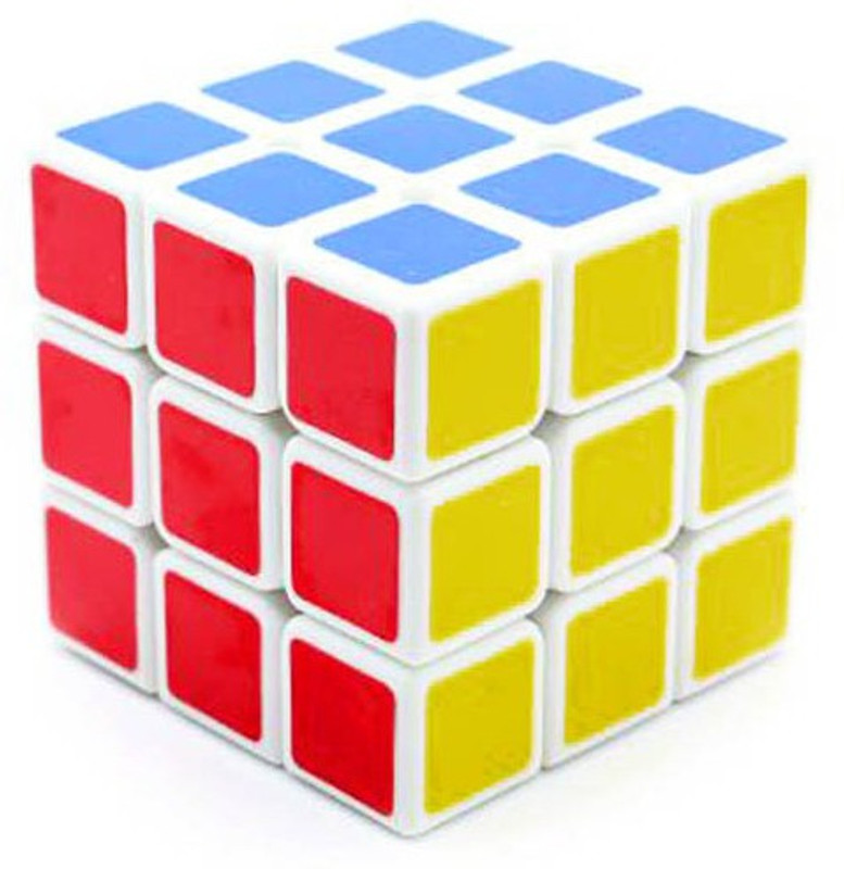 Speoma White Based Cube Smooth Rotation(1 Pieces)