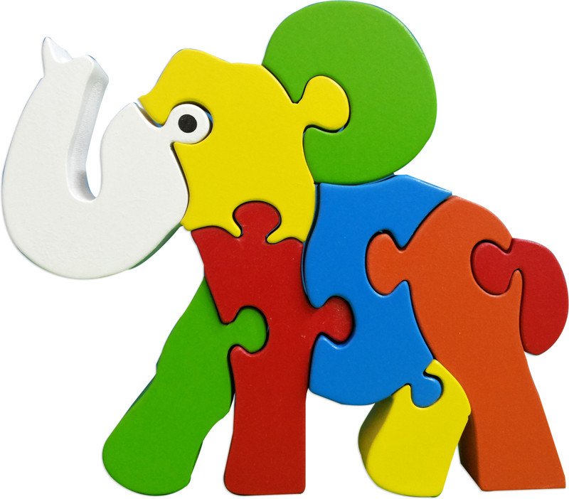 Skillofun Take Apart Puzzle - Elephant(1 Pieces)