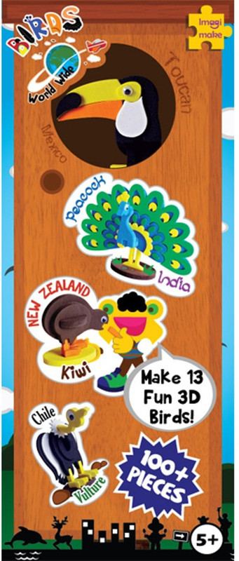 Imagimake Birds Worldwide(100 Pieces)