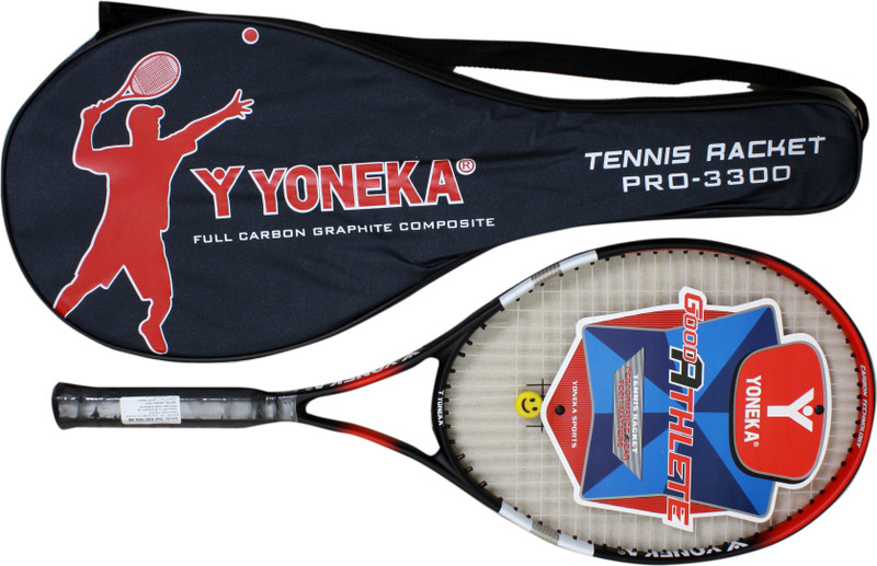 YONEKA Tennis Racket Multicolor Strung Tennis Racquet(Pack of: 1, 580 g)