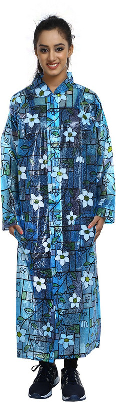 Finery Floral Print Women Raincoat