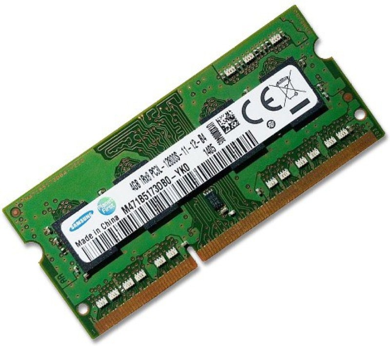 Samsung DOMINATOR DDR3 4 GB (Dual Channel) Laptop (4 gb ddr 3 laptop 1600L RAM)(Green) RS.1280 (55.00% Off) - Flipkart