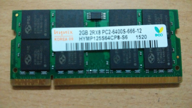 Hynix PC2 6400S DDR2 2 GB (Single Channel) Laptop SDRAM (H15201504-22) RS.2023 (76.00% Off) - Flipkart
