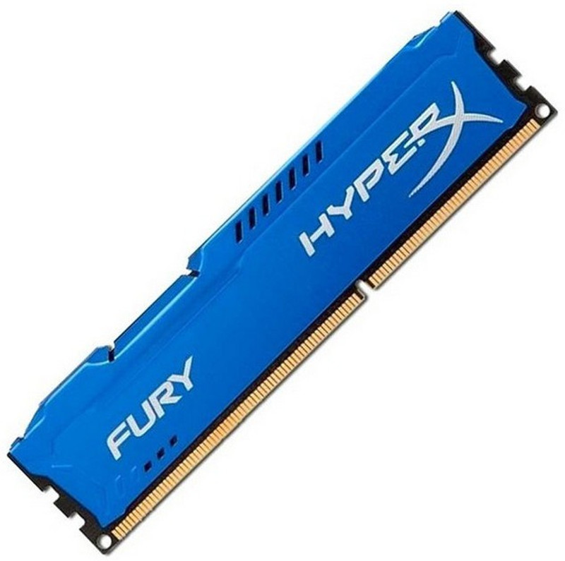 Kingston HYPER FURY MEMORY DDR3 4 GB (Dual Channel) PC (HX318C10F/4)(Blue)