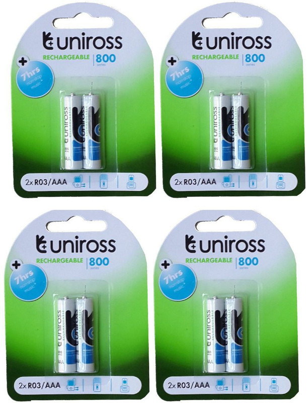 uniross 800.8pcs  Battery(Pack of 8)