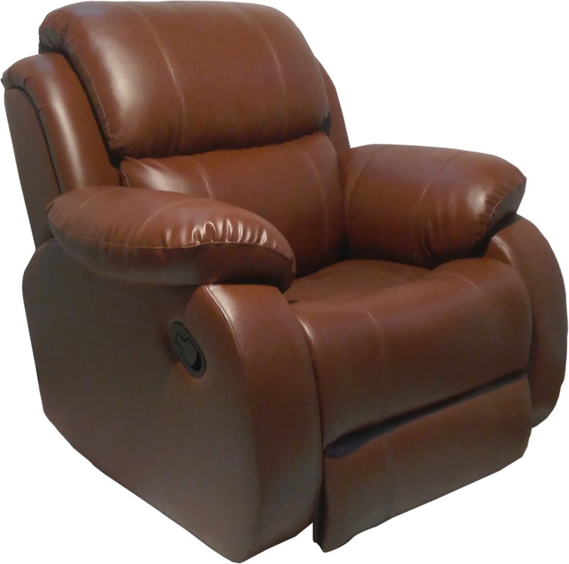 innovate Leatherette Manual Recliners(Finish Color - brown)