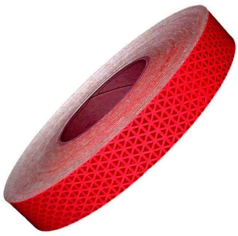 Tufkote High Intensity Conspicuity 25.4 mm x 1 m Red Reflective Tape(Pack of 1)