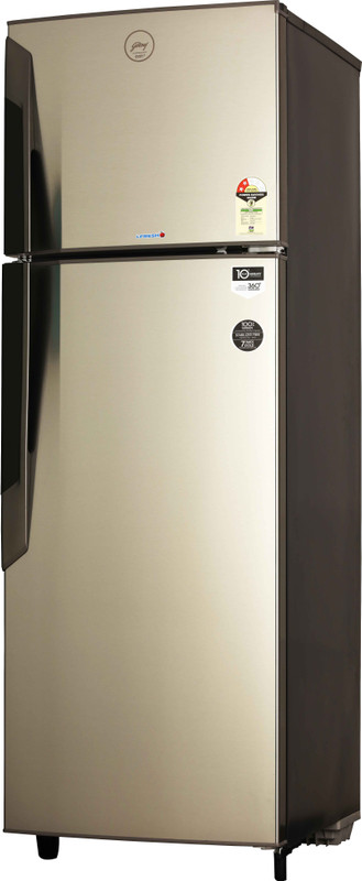 Godrej 330 L Frost Free Double Door 2 Star Refrigerator(Inox, RT EON 330 P 2.3)
