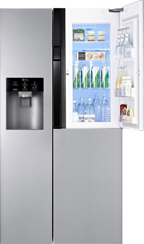 LG 659 L Frost Free Side by Side 3 Star Refrigerator(Noble Steel, GC-J237JSNV) LG 659 L Frost Free Side by Side 3 Star Refrigerator(Noble Steel, GC-J237JSNV)