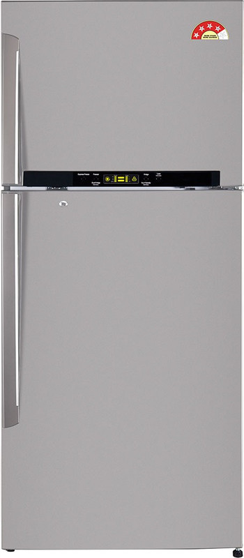 LG 470 L Frost Free Double Door 4 Star Convertible Refrigerator(Grey/Noble Steel, GL-T522GNSL) LG 470 L Frost Free Double Door 4 Star Convertible Refrigerator(Grey/Noble Steel, GL-T522GNSL)