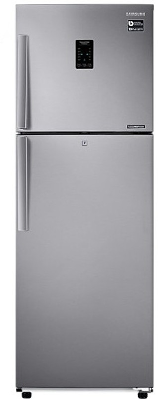 Samsung 257 L Frost Free Double Door 3 Star Refrigerator(Real Stainless, RT30K3983SL/NL)