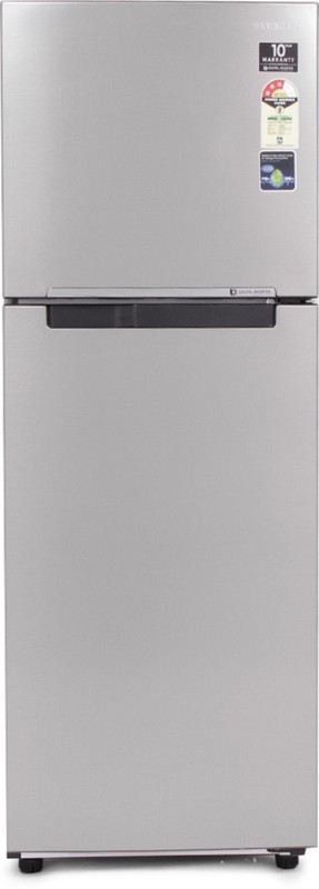 Samsung 251 L Frost Free Double Door 3 Star Refrigerator(Platinum Inox, RT28K3083SP)