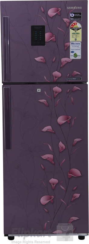 Samsung 253 L Frost Free Double Door 3 Star Refrigerator(Tender Lily Purple, RT28K3953PZ) Samsung 253 L Frost Free Double Door 3 Star Refrigerator(Tender Lily Purple, RT28K3953PZ)